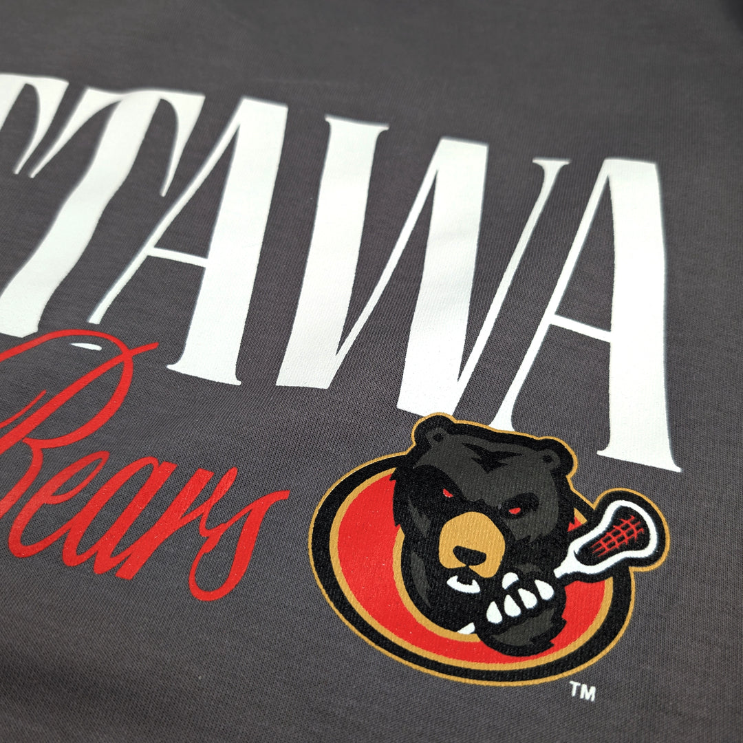 OTTAWA BLACK BEARS LUXE SIGNATURE KNIT TOP