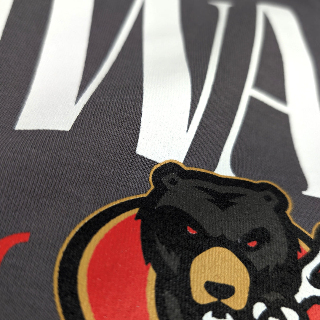 OTTAWA BLACK BEARS LUXE SIGNATURE KNIT TOP
