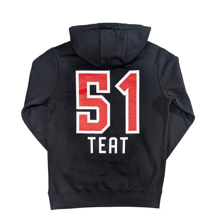 OTTAWA BLACK BEARS TEAT NAME & NUMBER HOODIE