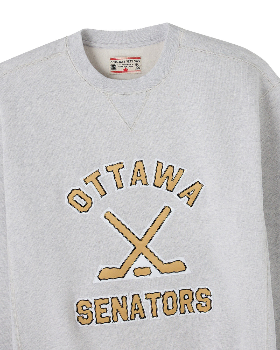 OTTAWA SENATORS - OVO X SENS GREY CREWNECK