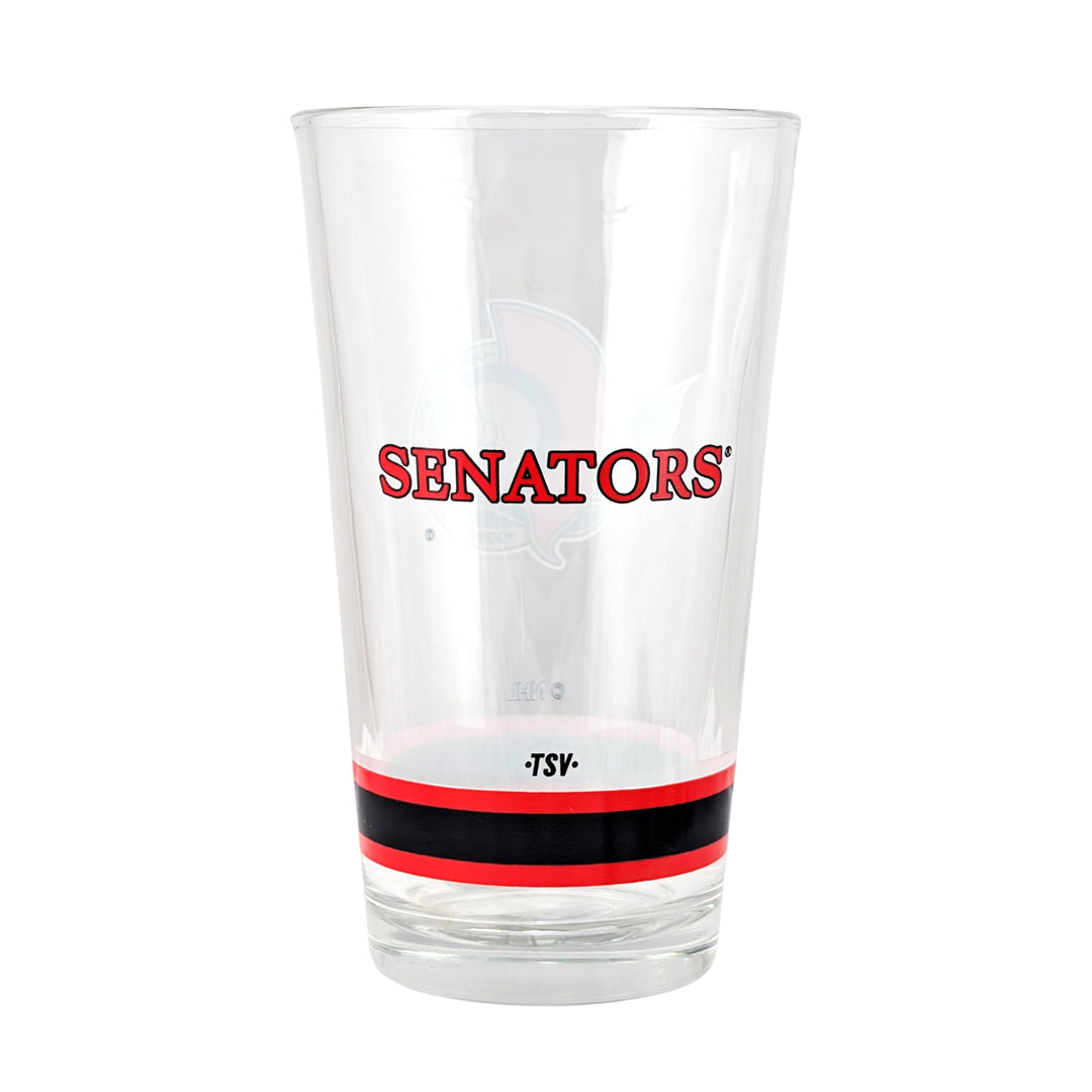 OTTAWA SENATORS 16 OZ MIXING GLASS