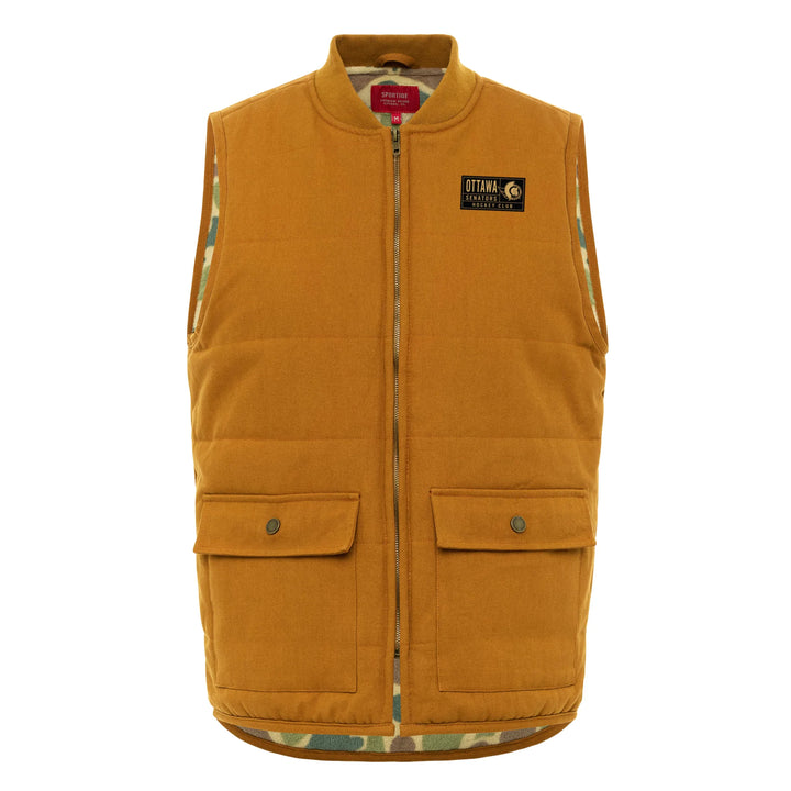 OTTAWA SENATORS Elk Zip-Up Vest