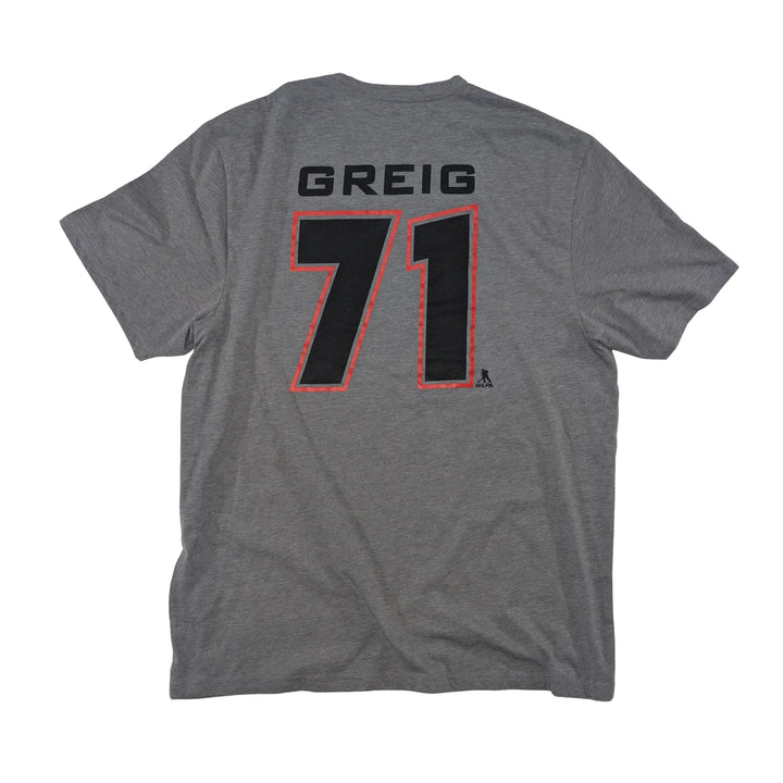 OTTAWA SENATORS GREIG HOME TOWN NAME & NUMBER TEE