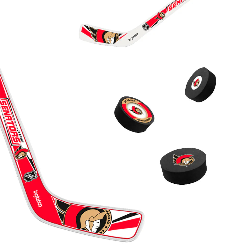 OTTAWA SENATORS MINI STICKS AND PUCKS