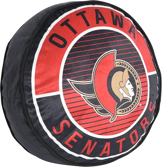 OTTAWA SENATORS PUCK PILLOW