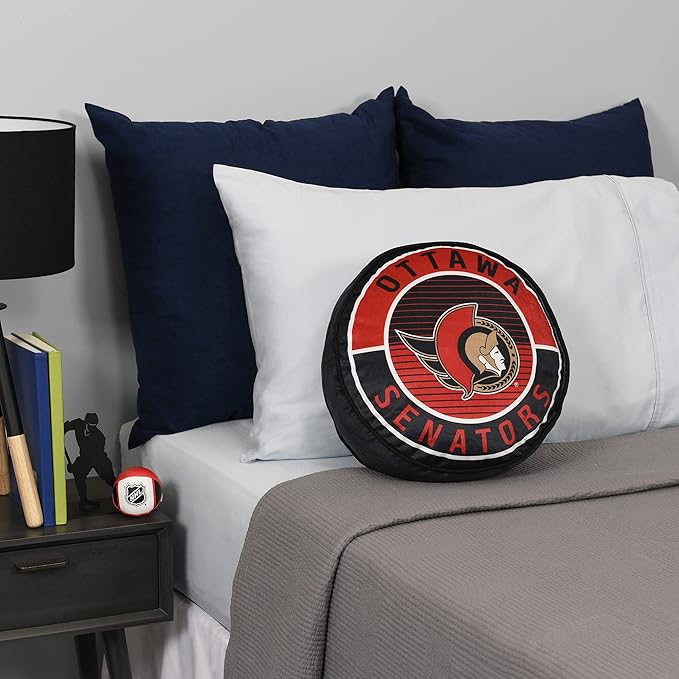 OTTAWA SENATORS PUCK PILLOW