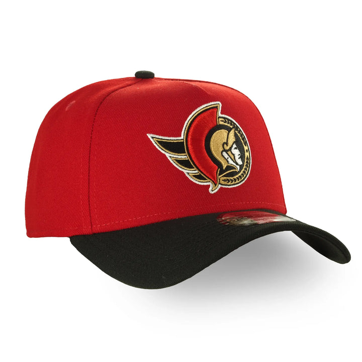 OTTAWA SENATORS 9FORTY RED & BLACK ADJUSTABLE CAP