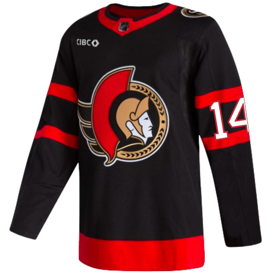 Katchouk Adidas Ottawa Senators Primegreen Authentic Home Jersey
