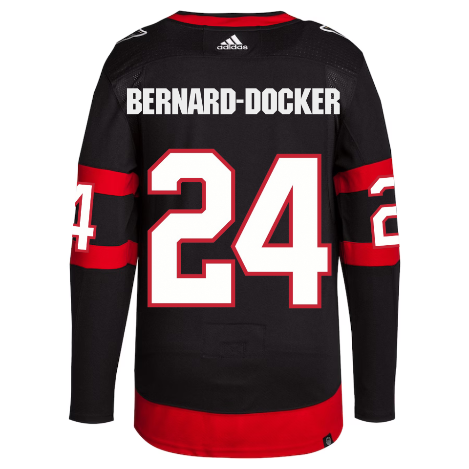 Bernard-Docker Adidas Ottawa Senators Primegreen Authentic Home Jersey