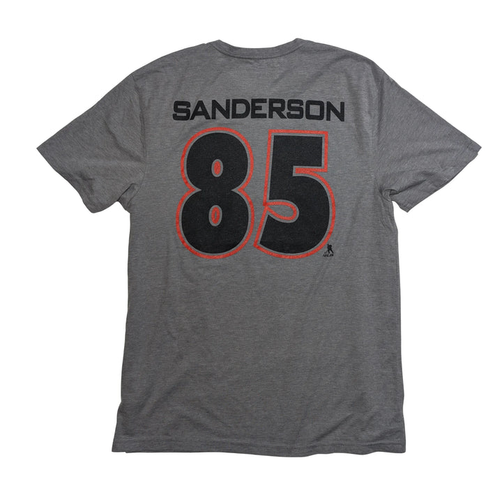 OTTAWA SENATORS SANDERSON HOME TOWN NAME & NUMBER TEE