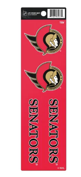 4 Piece Sticker Set
