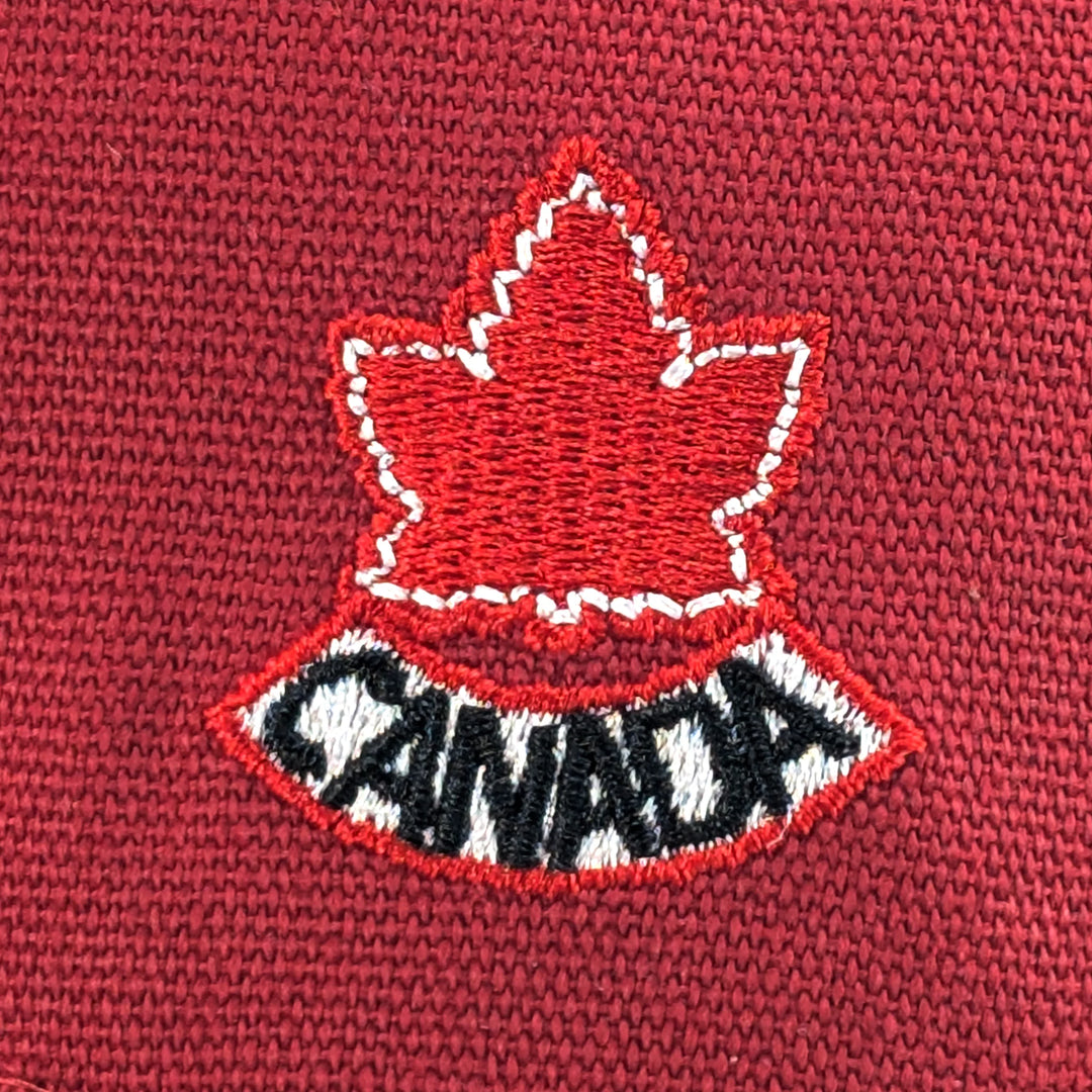 TEAM CANADA CANVAS ADJUSTABLE TRUCKER CAP