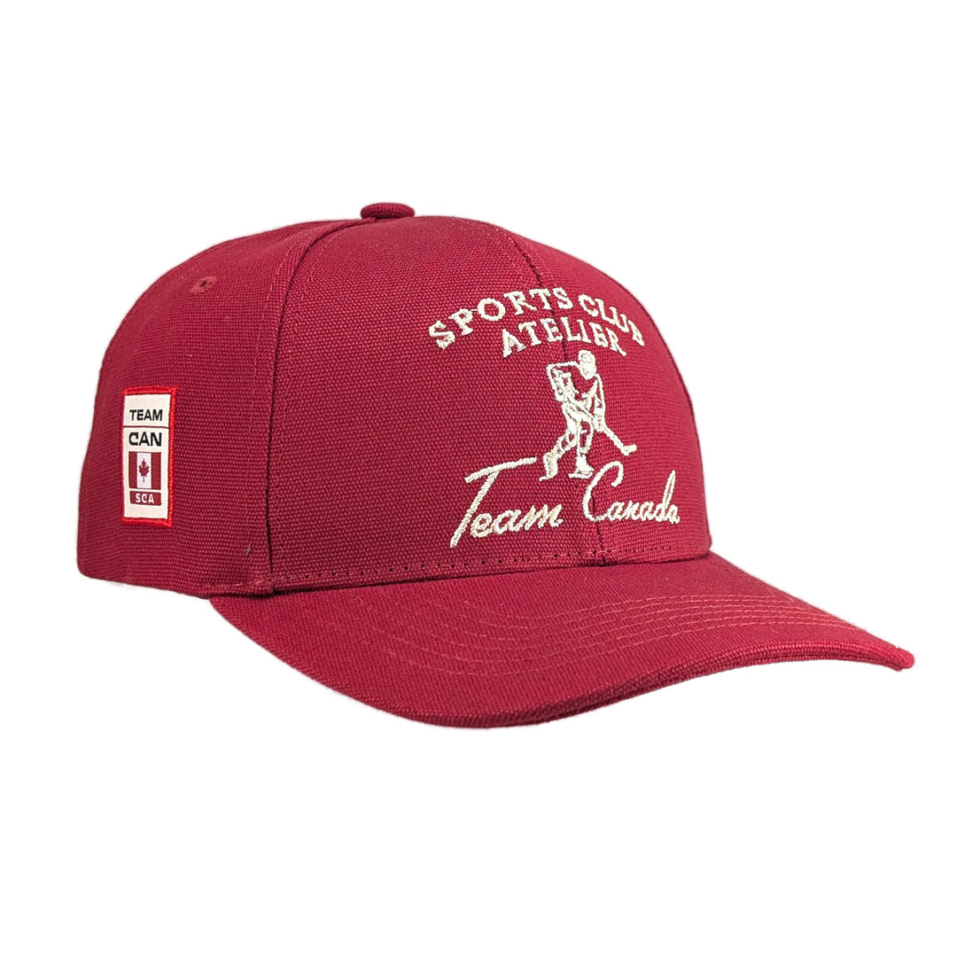 TEAM CANADA CANVAS ADJUSTABLE TRUCKER CAP