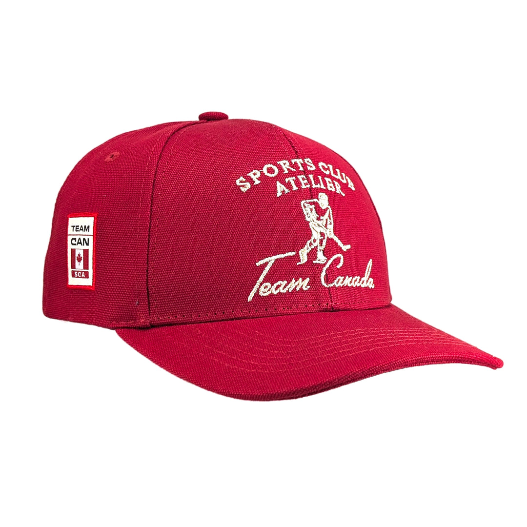 HOCKEY  CANADA CANVAS ADJUSTABLE TRUCKER CAP