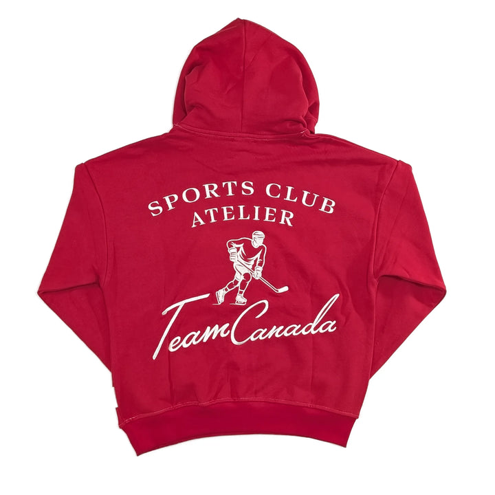 TEAM CANADA FRENCH TERRY COTTON HEAVYWEIGHT HOODIE