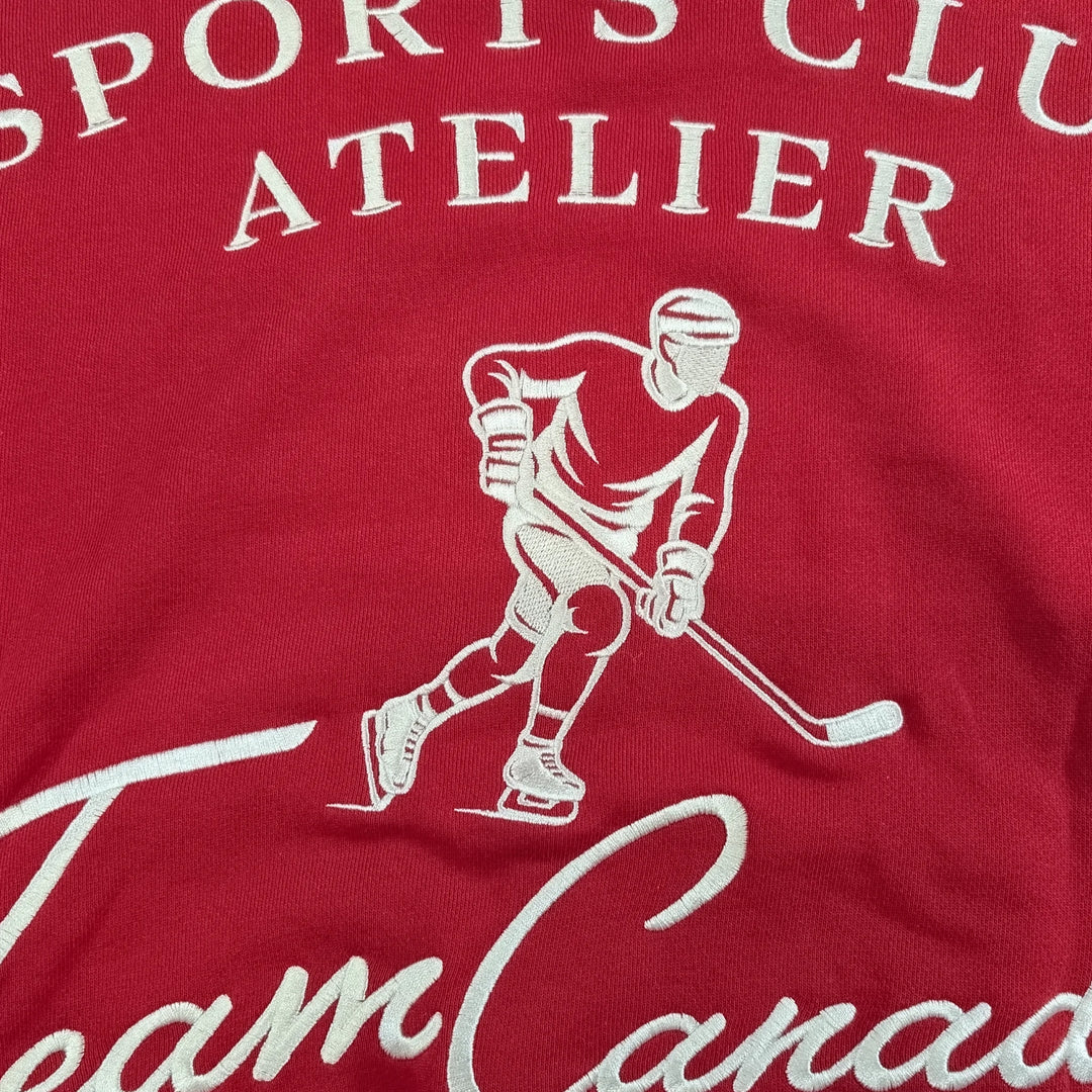 TEAM CANADA FRENCH TERRY COTTON HEAVYWEIGHT HOODIE