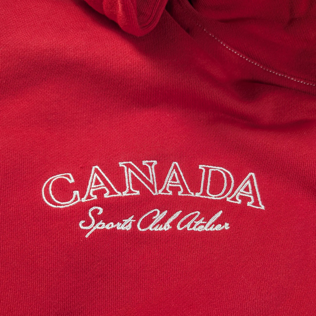 TEAM CANADA FRENCH TERRY COTTON HEAVYWEIGHT HOODIE