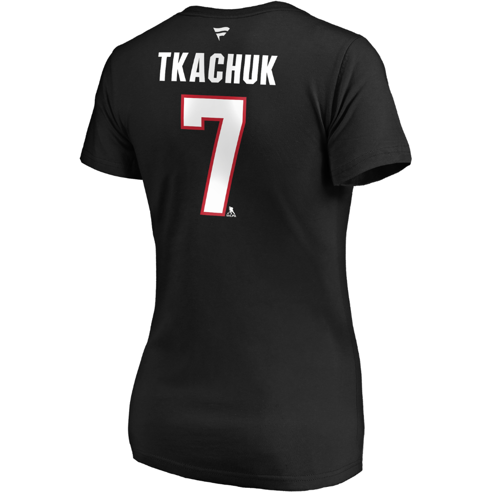 Women's Tkachuk 'C' Name and Number Tee
