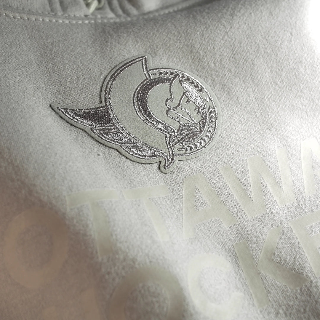 OTTAWA SENATORS Womens Authentic Pro Cotton Fleece Hoodie