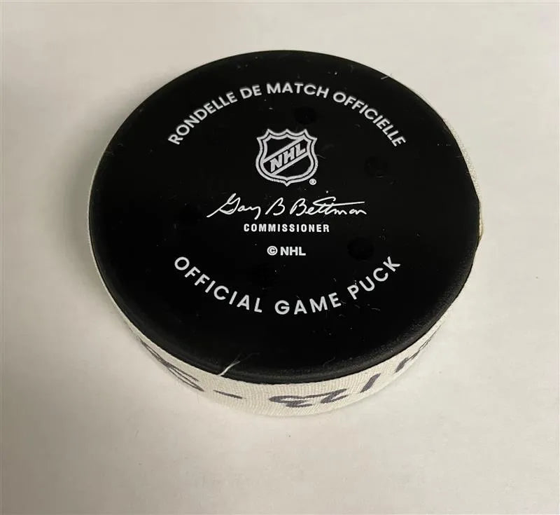 2024-2025 Game Used Pucks