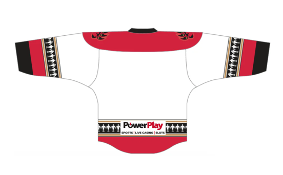 Official Ottawa Black Bears On Field Away Jersey