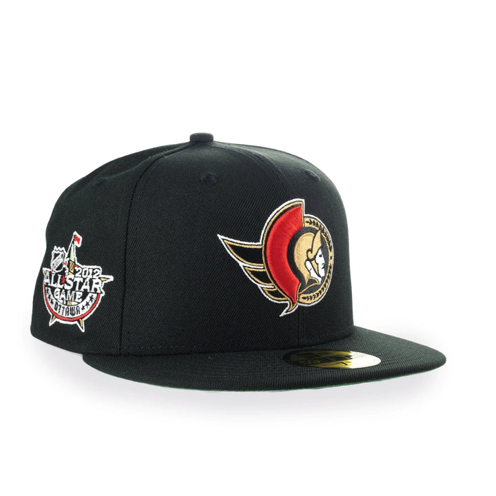 OTTAWA SENATORS 59FIFTY BLACK 2012 ALL STAR GAME FITTED CAP