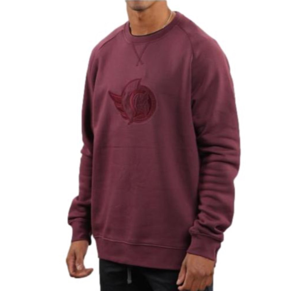 Maroon nike best sale crew neck sweatshirt