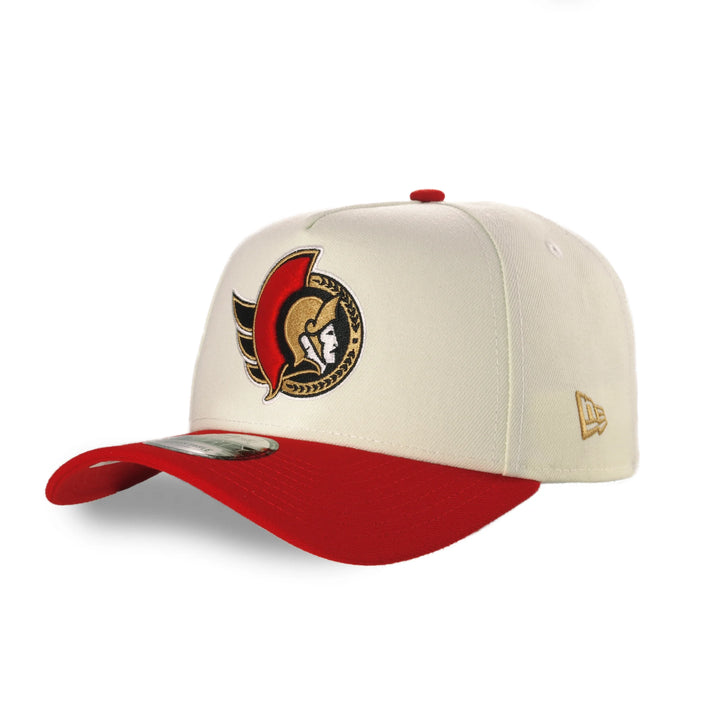 OTTAWA SENATORS 9FORTY TAN & RED ADJUSTABLE CAP
