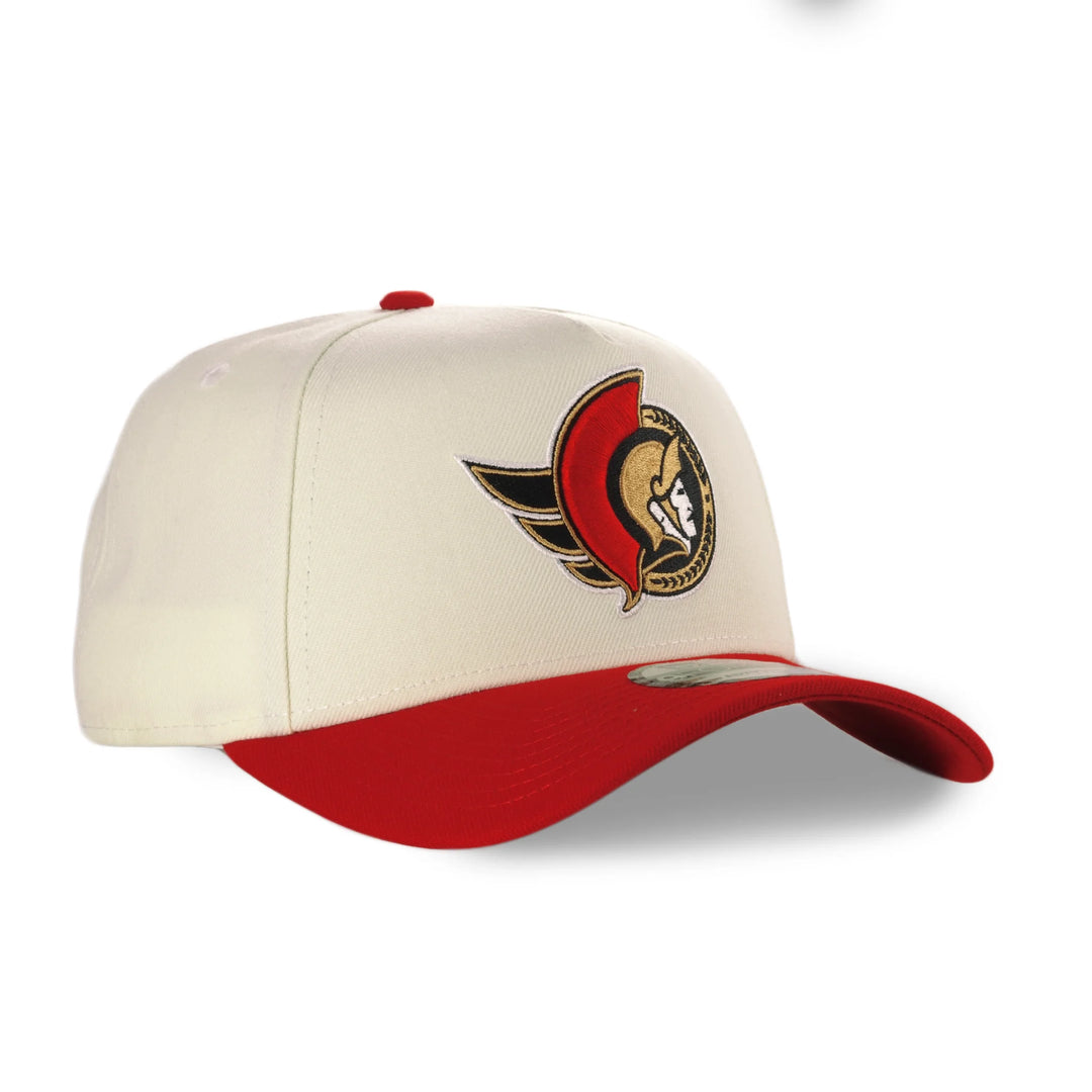 OTTAWA SENATORS 9FORTY TAN & RED ADJUSTABLE CAP
