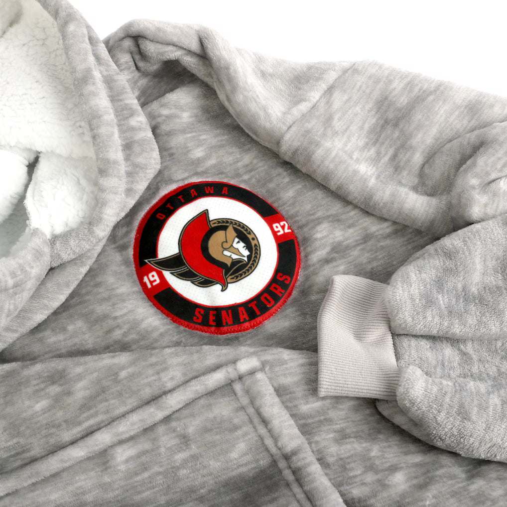 OTTAWA SENATORS GAME TIME HOODED BLANKET