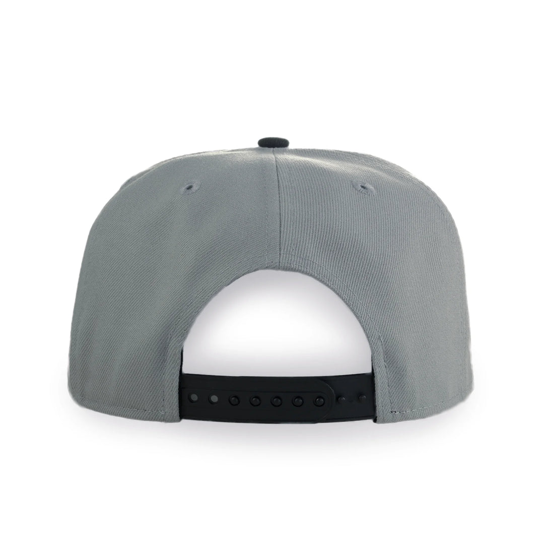 OTTAWA SENATORS 9FIFTY GREY & BLACK FLATBRIM ADJUSTABLE CAP