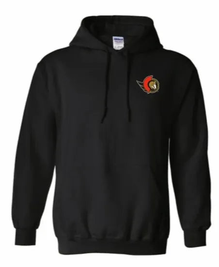 Heart Over Hype Back Logo Hoody