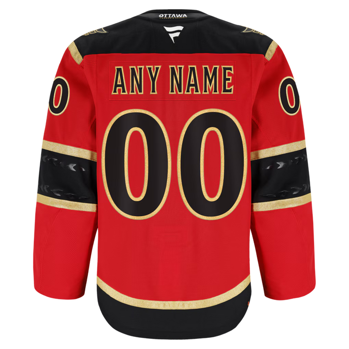 OTTAWA SENATORS PRO FANATICS ALTERNATE JERSEY