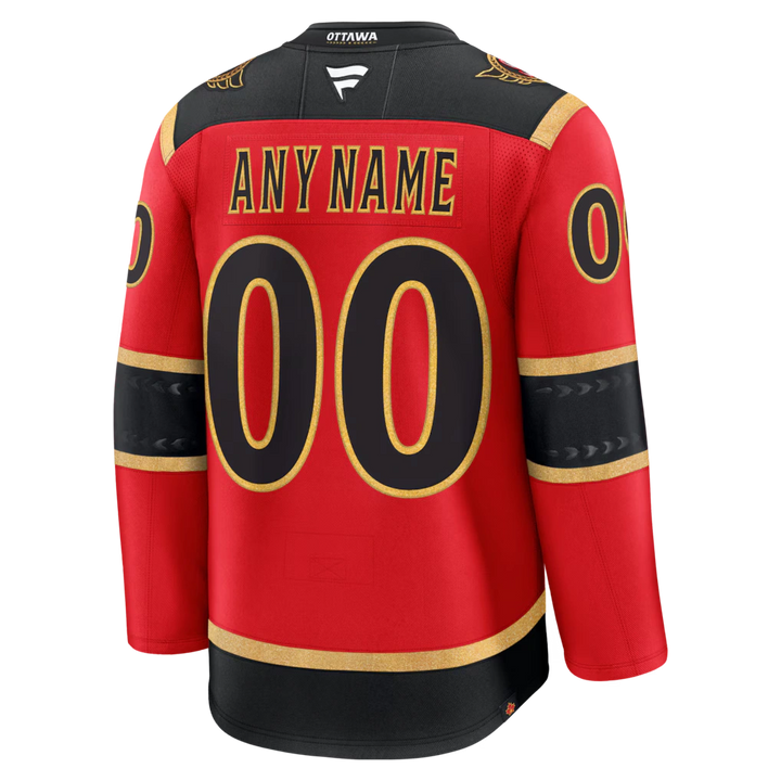 OTTAWA SENATORS Premium Fanatics Alternate Jersey