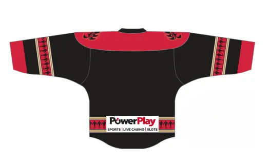 Official Ottawa Black Bears On Field Home Jersey