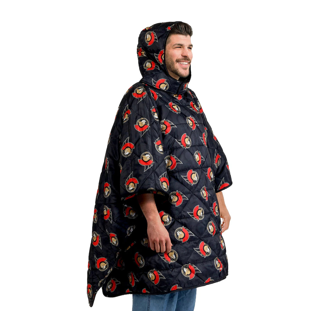 OTTAWA SENATORS WEARABLE BLANKET AND CARRY SACK