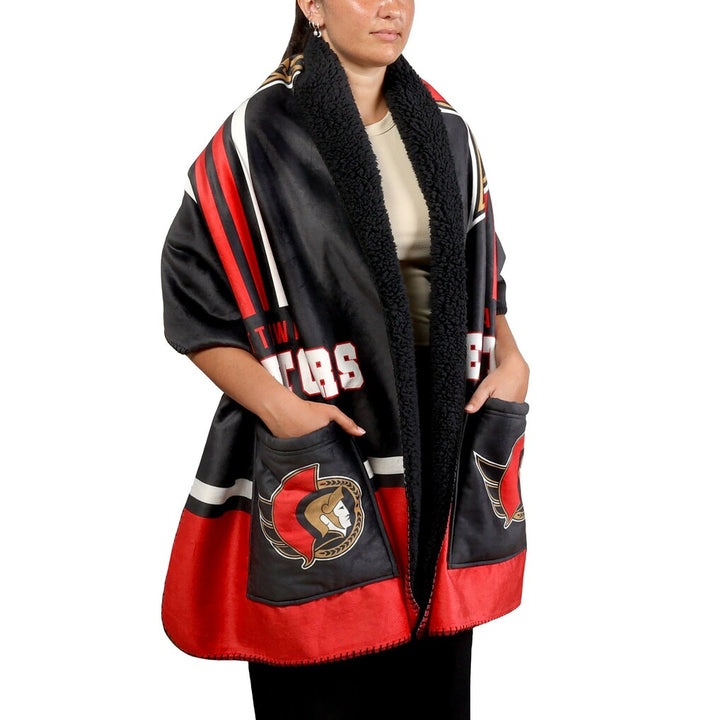 OTTAWA SENATORS ARENA WRAP BLANKET