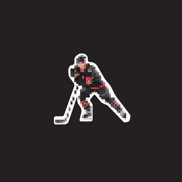 OTTAWA SENATORS 8-BIT NHL 94 HOCKEY FULL ZIP HOODIE
