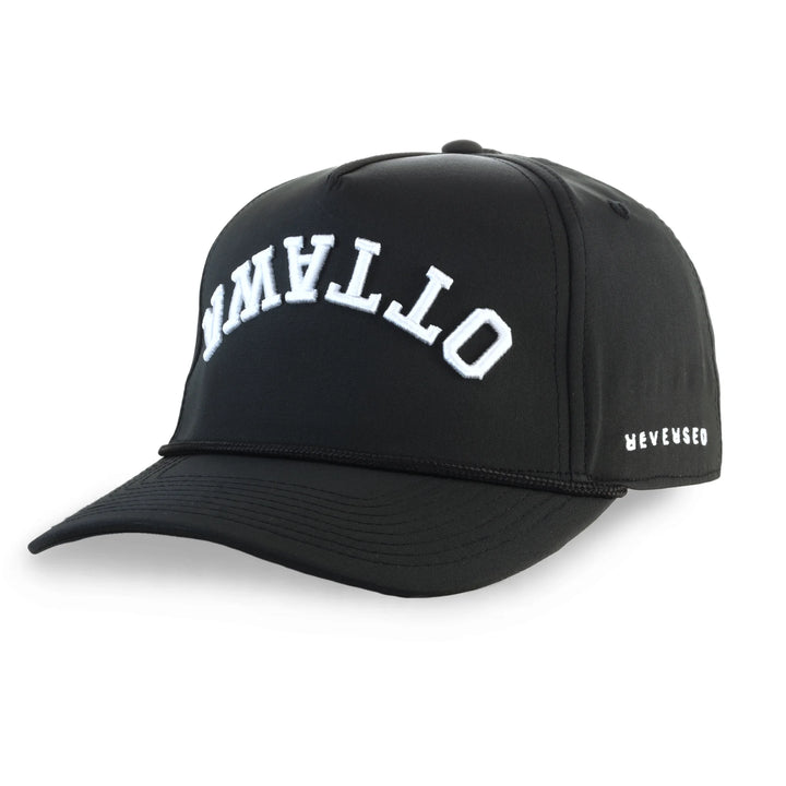 OTTAWA SENATORS BLACK TAILGATE REVERSED ADJUSTABLE CAP