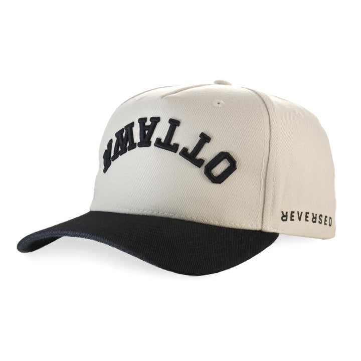 OTTAWA SENATORS TAN CREASE REVERSED ADJUSTABLE CAP