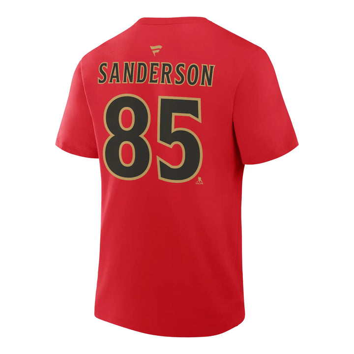 OTTAWA SENATORS ALTERNATE SANDERSON NAME AND NUMBER TEE