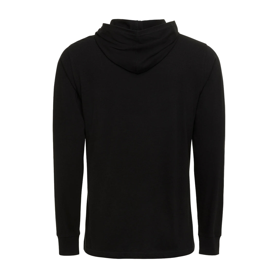 OTTAWA SENATORS SOLANO JET BLACK LONG SLEEVE HOODED SHIRT