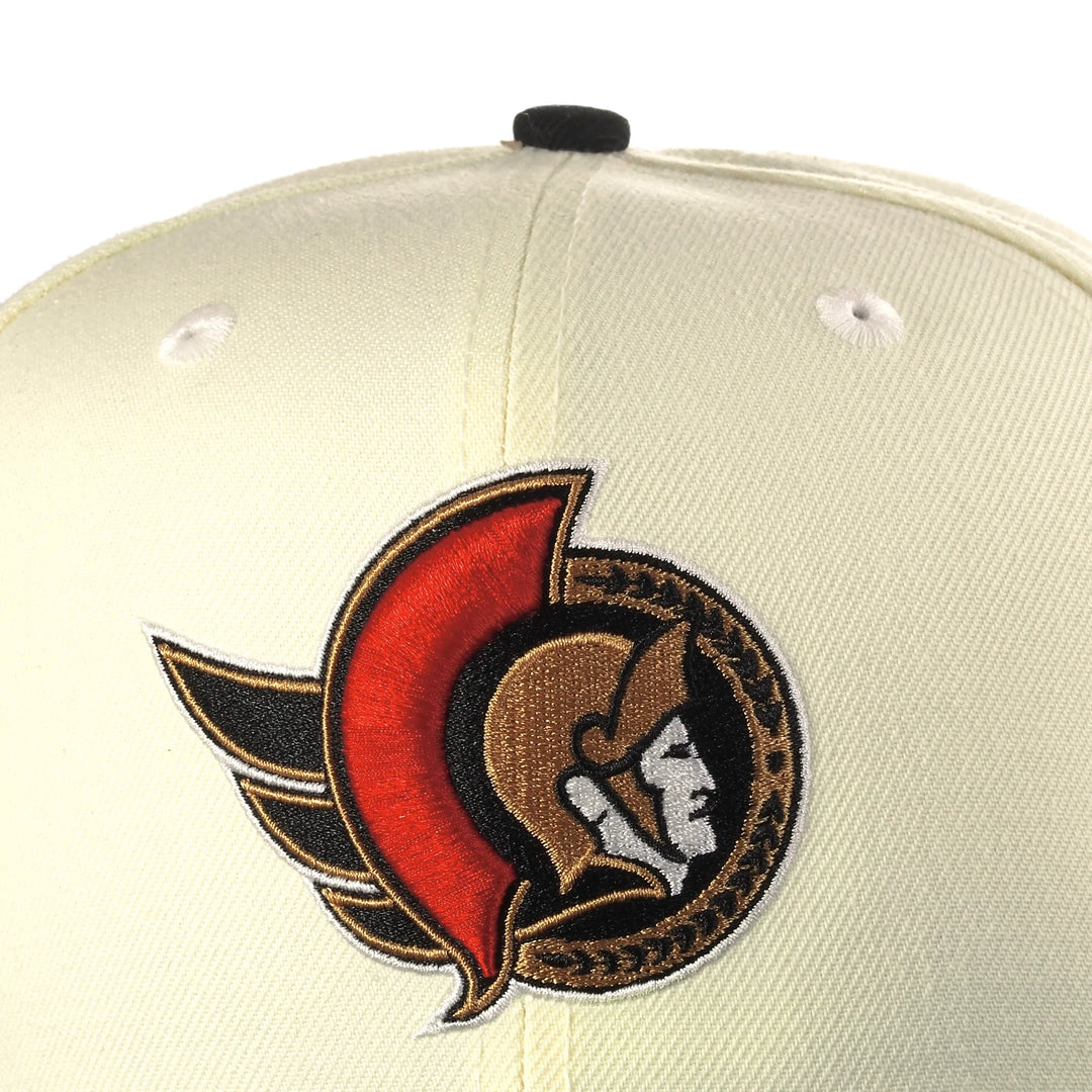 OTTAWA SENATORS 59FIFTY TAN & BLACK 2012 ALL STAR GAME FITTED CAP