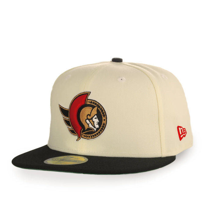 OTTAWA SENATORS 59FIFTY TAN & BLACK 2012 ALL STAR GAME FITTED CAP