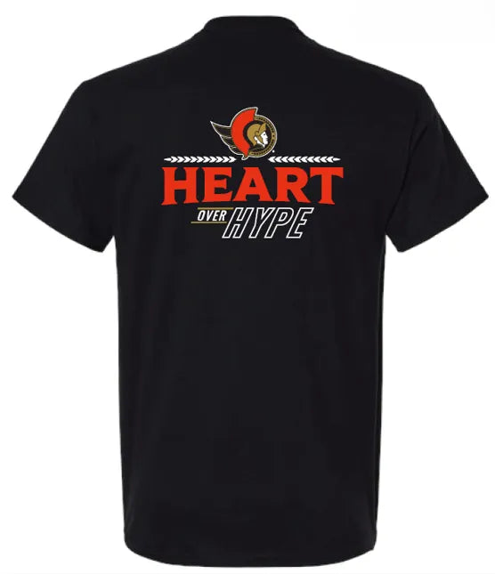 Heart Over Hype Tee