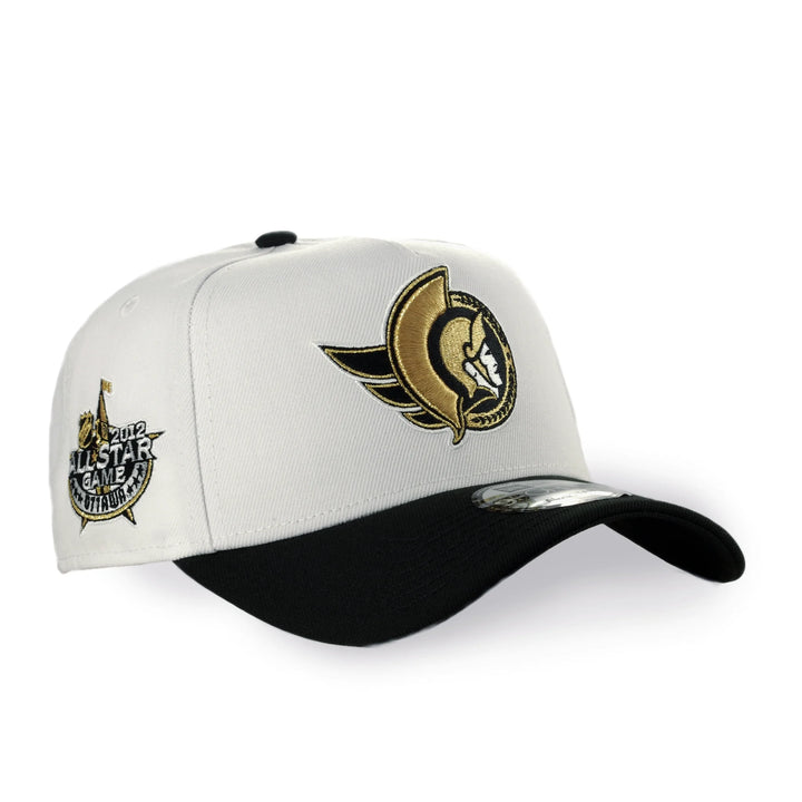OTTAWA SENATORS 9FORTY WHITE & GOLD 2012 ALL STAR GAME ADJUSTABLE CAP