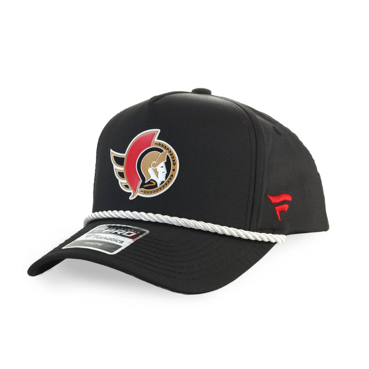OTTAWA SENATORS YOUTH AUTHENTIC PRO BLK ADJUSTABLE CAP