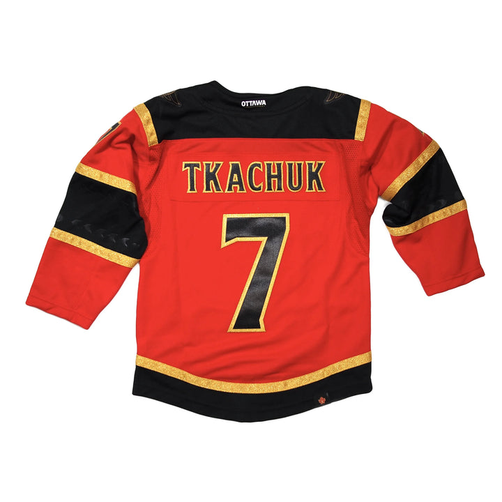 TKACHUK OTTAWA SENATORS YOUTH ALTERNATE JERSEY