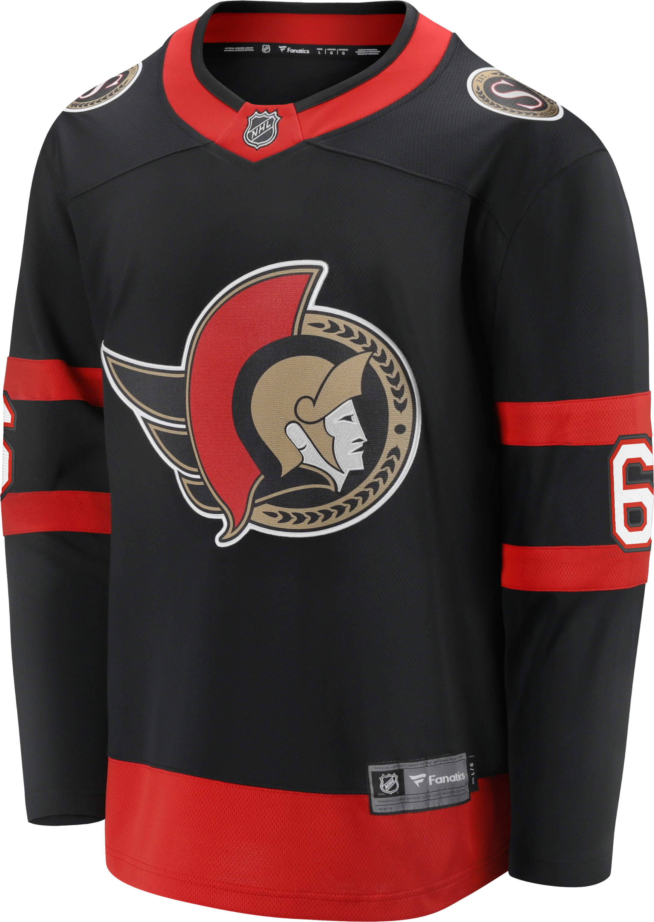 Ottawa Senators Reebok CCM Hockey Jersey Size Large Red Home Kit NHL