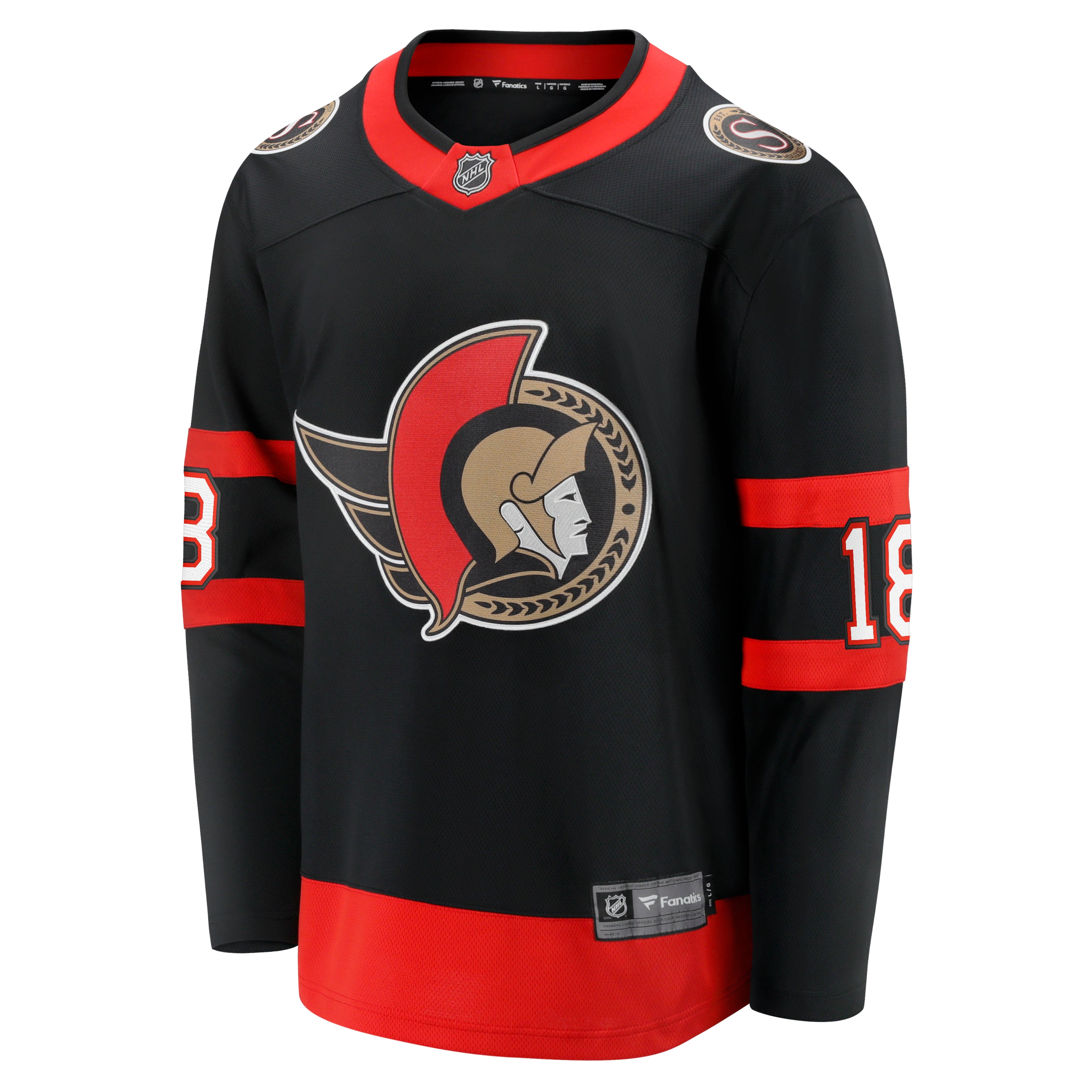 Tim Stutzle Ottawa Senators Adidas Authentic Away 2020 NHL Hockey Jers –